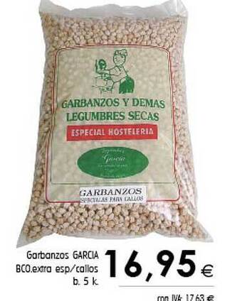 Cash Ifa Garbanzos Garcia Bco Extra Esp Callos oferta