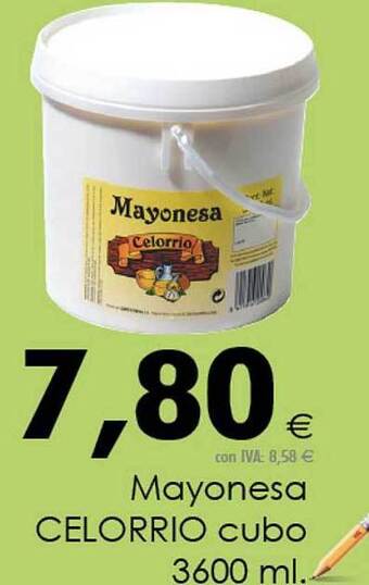 Cash Ifa Mayonesa Celorrio Cubo oferta
