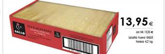 Cash Ifa Lasaña Huevo Gallo Horeca oferta