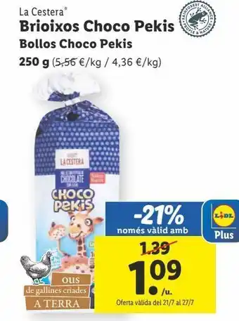 Lidl Bollos la cestera oferta