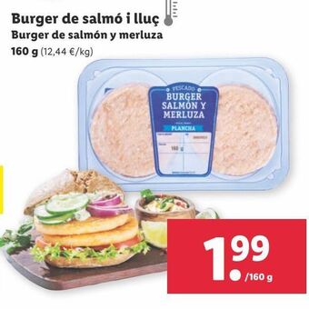 Lidl Hamburguesas oferta