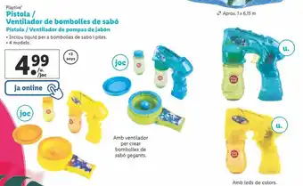Lidl Pompas de jabón playtive oferta
