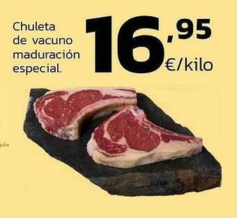 Supermercados Lupa Chuleta De Vacuno Maduración Especial oferta