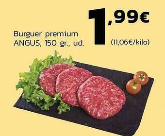 Supermercados Lupa Burguer Premium Angus oferta