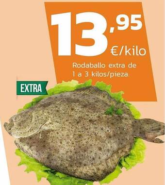 Supermercados Lupa Rodaballo Extra De 1 A 3 Kilos-pieza oferta