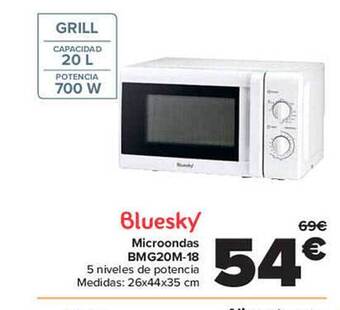 Carrefour Microondas Bmg20m-18 oferta