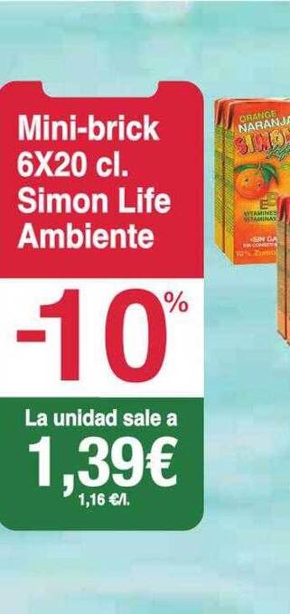 Spar La Palma Mini-brick Simon Life Ambiente oferta