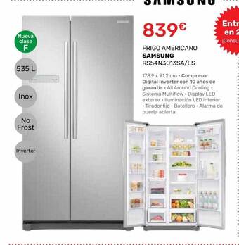 Cenor Frigo Americano Samsung oferta