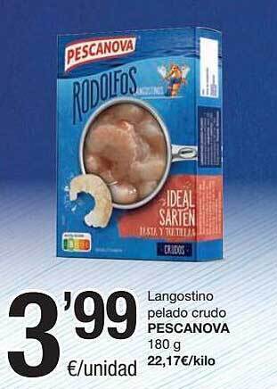 SPAR Fragadis Langostino Pelado Crudo Pescanova oferta