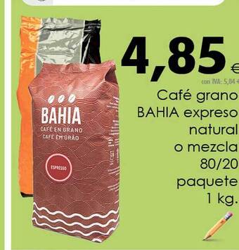 Cash Ifa Café Grano Bahia Expreso Natural O Mezcla oferta