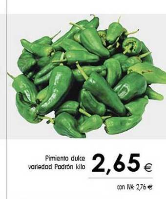 Cash Ifa Pimiento Dulce Variedad Padrón oferta