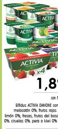 Cash Ifa Bífidus Activia Danone oferta