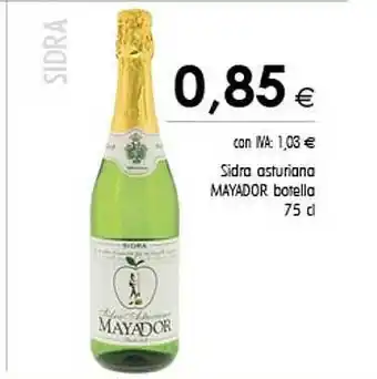 Cash Ifa Sidra Asturiana Mayador Botella oferta