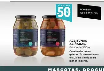 Hipercor Aceitunas Aliñadas oferta