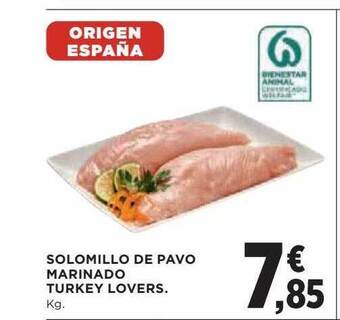 Hipercor Solomillo De Pavo Marinado Turkey Lovers oferta