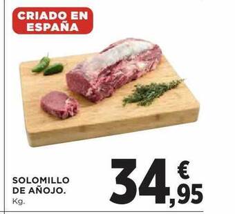 Hipercor Solomillo De Añojo oferta