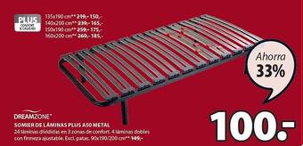 JYSK Somier De Laminas Plus A50 Metal oferta