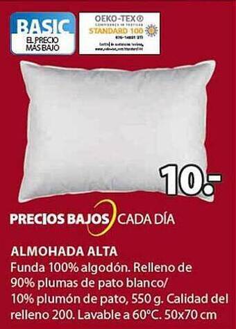 JYSK Almohada Alta oferta