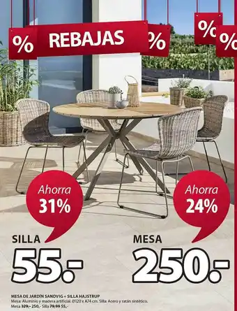 JYSK Silla, Mesa oferta