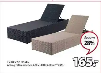 JYSK Tumbona Hasle oferta