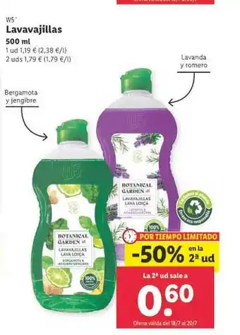 Lidl Lavavajillas oferta