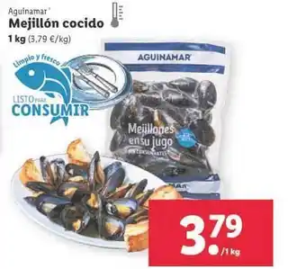 Lidl Mejillón Cocido oferta