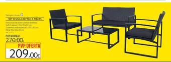 Makro Set Sevilla Rattán 4 Piezas oferta