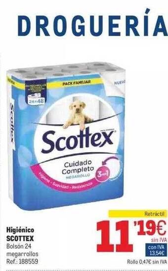 Makro Higiénico Scottex oferta