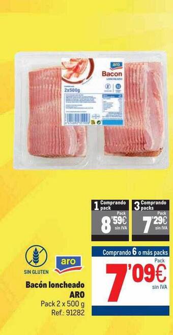 Makro Bacón Loncheado Aro oferta