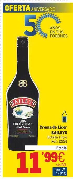 Makro Crema De Licor Baileys oferta