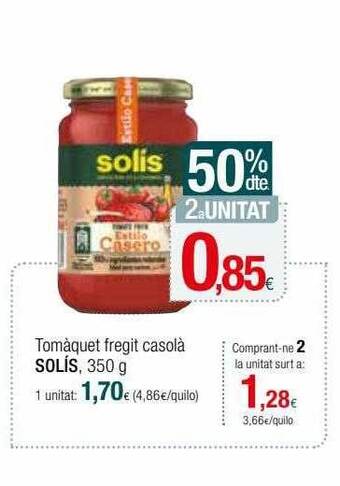 Condis Solís oferta