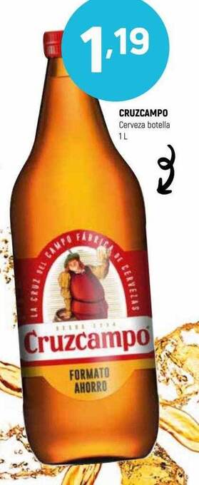 Coviran Cruzcampo Cerveza Botella oferta