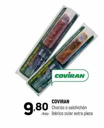 Coviran Coviran Chorizo O Salchichón Ibérico Cular Extra Pieza oferta