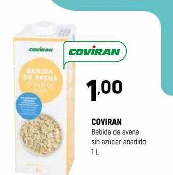 Coviran Coviran Bebida De Avena Sin Azúcar Añadido oferta
