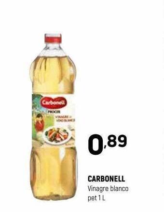 Coviran Carbonell Vinagre Blanco Pet oferta