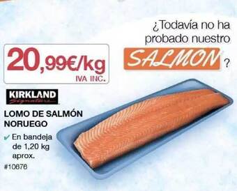 Costco Lomo De Salmón Noruego oferta