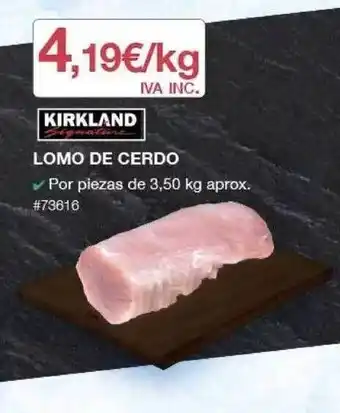 Costco Lomo De Cerdo oferta