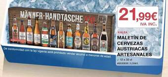 Costco Kalea Maletín De Cervezas Austriacas Artesanales oferta