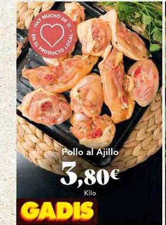 Gadis Pollo Al Ajillo oferta