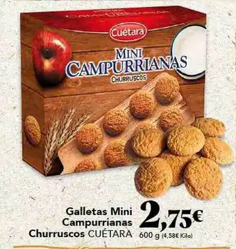 Gadis Galletas Mini Campurrianas Curruscos Cuétara oferta