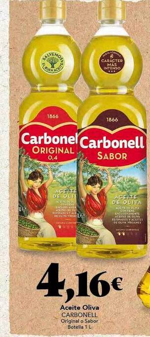 Gadis Aceite Oliva Carbonell Original O Sabor oferta
