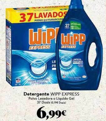 Gadis Detergente Wipp Express oferta