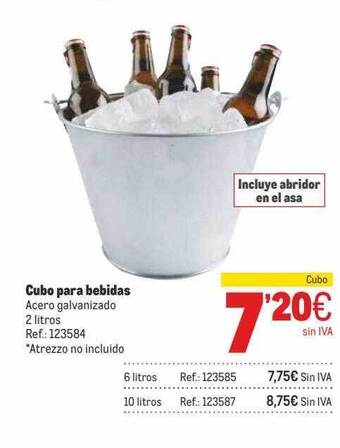 Makro Cubo Para Bebidas oferta