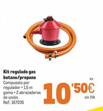 Makro Kit Regulado Gas Butano Propano oferta