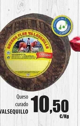 Spar Tenerife Queso Curado Valsequillo oferta
