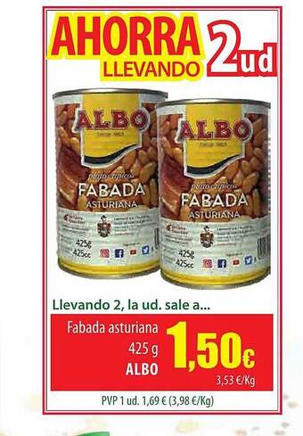 Spar Tenerife Fabada Asturiana Albo oferta