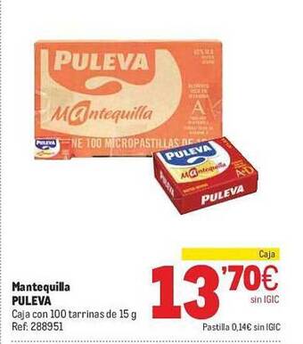 Makro Mantequilla Puleva oferta