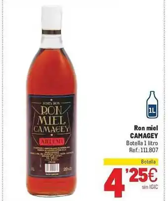 Makro Ron Miel Camagey oferta