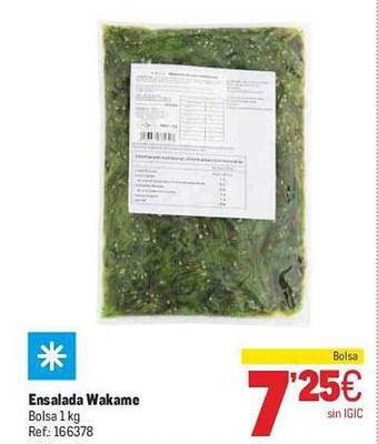 Makro Ensalada Wakame oferta