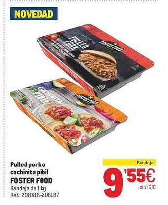 Makro Pulled Pork O Cochinita Pibil Foster Food oferta